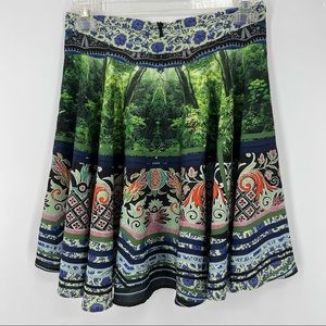 Clover Canyon Scarf Mini Skirt Sz 26